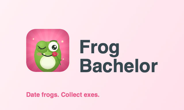 Frog Bachelor wordmark